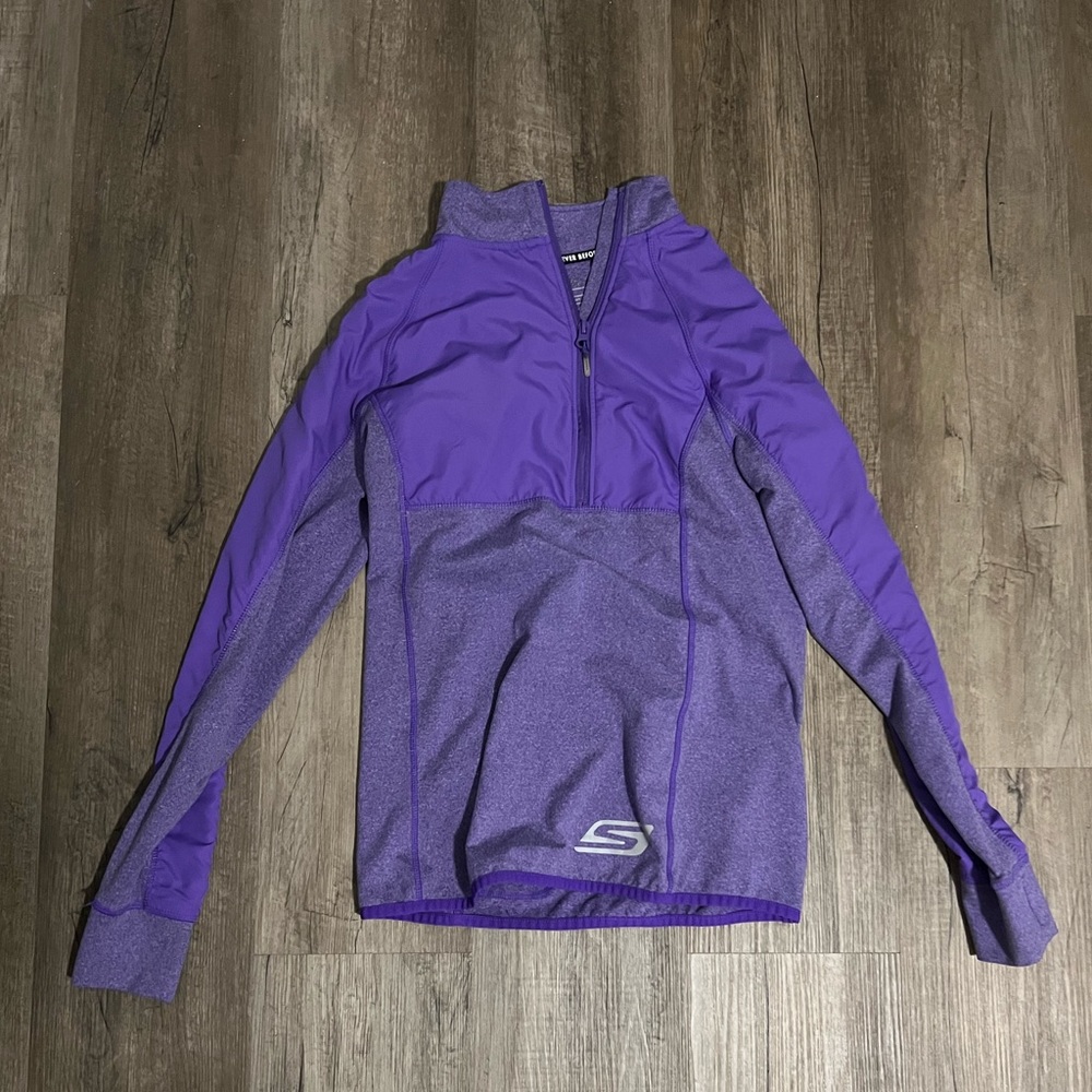 Sketchers Quarter Zip Running Jacket